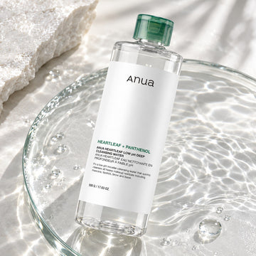Agua de limpieza profunda Anua Heartleaf - 500g para una piel limpia y refrescante