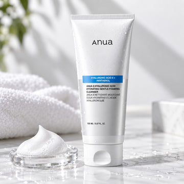 Limpiador espumoso Anua 8 ácido hialurónico hidratante suave 150 ml