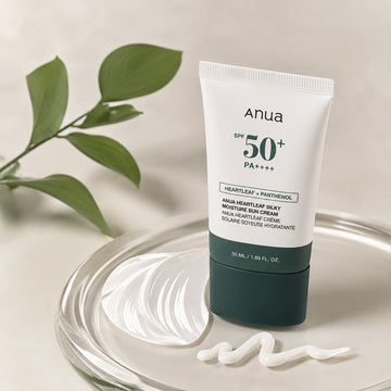 Anua Heartleaf Silky Moisture Sun Cream SPF50+ PA++++ - 50ml
