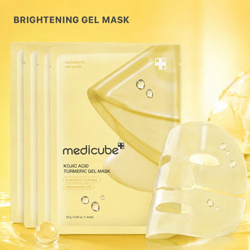 MEDICUBE Kojic Acid Turmeric Gel Mask 4ea