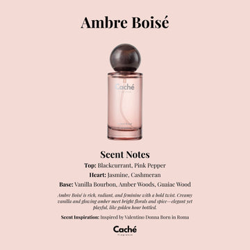 Caché Women's Fragrance - Ambre Boisé