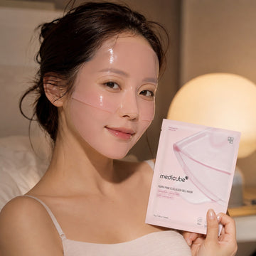 MEDICUBE Gel Mask Pink PDRN 4 unidades