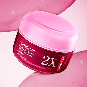 numbuzin No.2 Rose PDRN Collagen 2X Plumping Serum 30ml-0