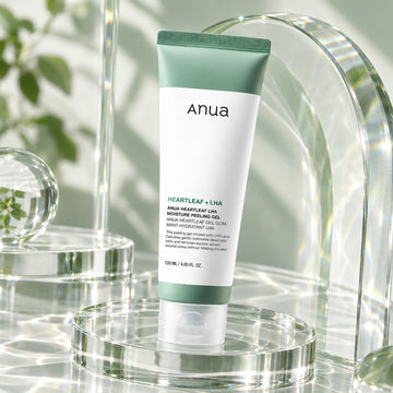 Gel exfoliante hidratante Anua Heartleaf LHA - 120ml para una piel radiante
