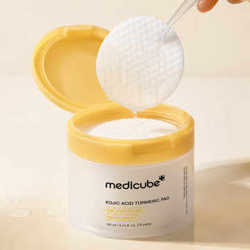 Almohadillas de ácido kójico y cúrcuma Medicube, 70 unidades