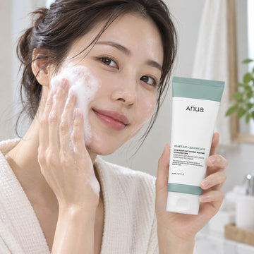 Espuma Limpiadora Anua Heartleaf Succinic - Limpiador Hidratante de 150ml