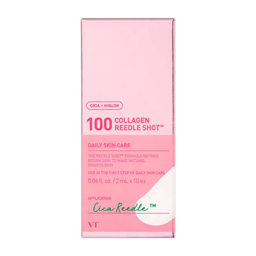 VT Collagen Reedle Shot 100 microneedle serum ampoules
