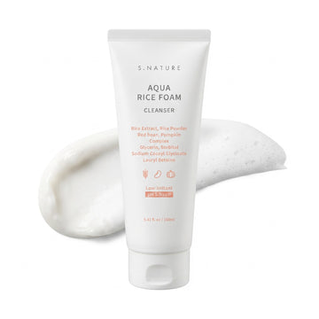 S.NATURE Aqua Rice Foam Cleanser 160ml