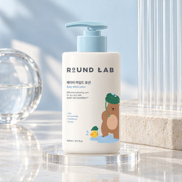 Loción suave para bebé ROUND LAB 300 ml