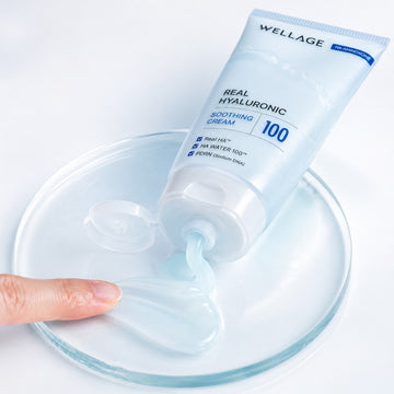 WELLAGE Real Hyaluronic Soothing 100 Cream 80ml
