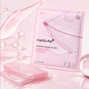 MEDICUBE Gel Mask Pink PDRN 4 unidades