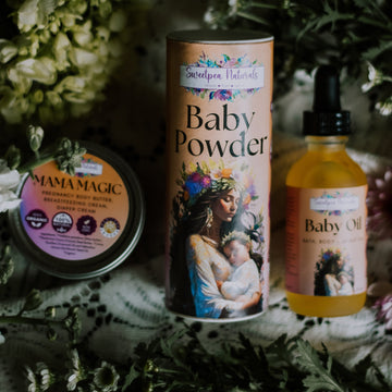 Baby Oil for Bath, Body + Scalp