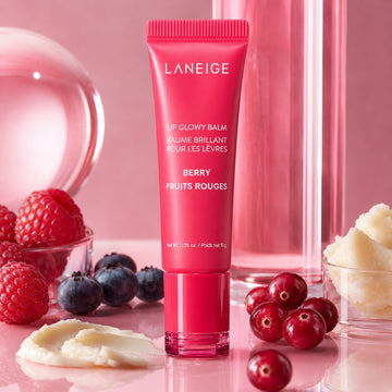 LANEIGE Lip Glowy Balm Berry 10g - Bálsamo labial hidratante con color bayas
