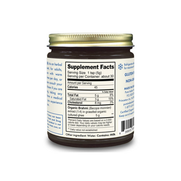 Brahmi Ghee | Ayurvedic Herbal Ghee for Clarity, Focus & Mental Calm