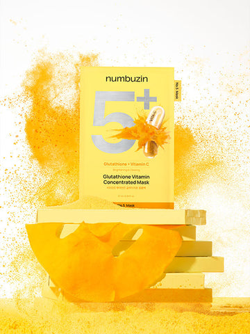 numbuzin No.5+ Glutathione Vitamin Concentrated Mask 27ml-0