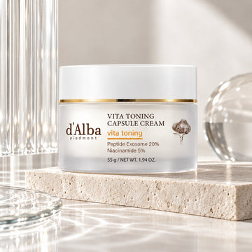 d'Alba White Truffle Vita Toning Capsule Cream Niacinamide 5% 55g
