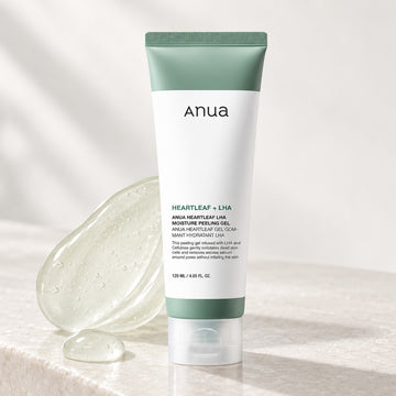 Gel exfoliante hidratante Anua Heartleaf LHA - 120ml para una piel radiante