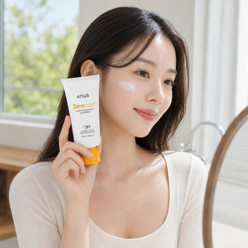 Protector solar Anua Zero-Cast Hidratante con Acabado Invisible 50ml
