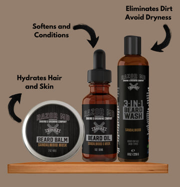 Beard Trio Gift Set (Full Size)