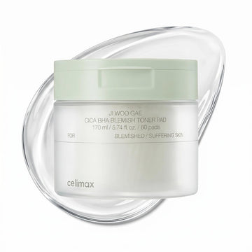 Celimax Cica BHA Blemish Toner Pad (60 Pads)