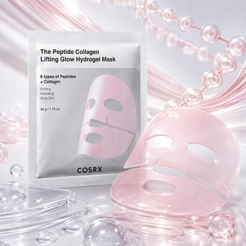 COSRX Mascarilla de Hidrogel Lifting y Luminosidad con Péptidos y Colágeno, 3 unidades