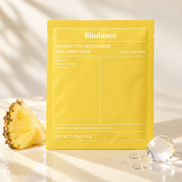 Biodance Radiant Vita Niacinamide Real Deep Mask 4 Sheets