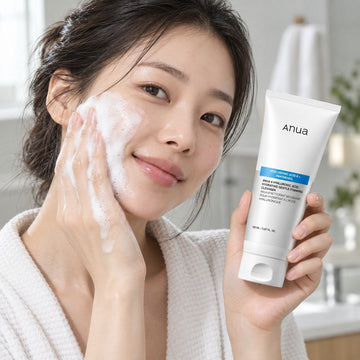 Limpiador espumoso Anua 8 ácido hialurónico hidratante suave 150 ml