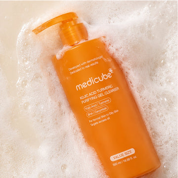 Limpiador de ácido kójico y gel purificante de cúrcuma Medicube 500 ml