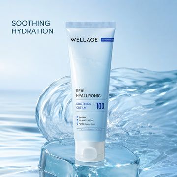 WELLAGE Real Hyaluronic Soothing 100 Cream 80ml