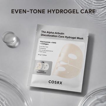 COSRX The Alpha-Arbutin Discoloration Care Hydrogel Mask 3 Sheets