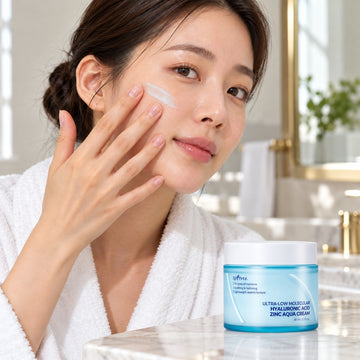 Isntree Ultra-Low Molecular Hyaluronic Acid Zinc Aqua Cream 80ml