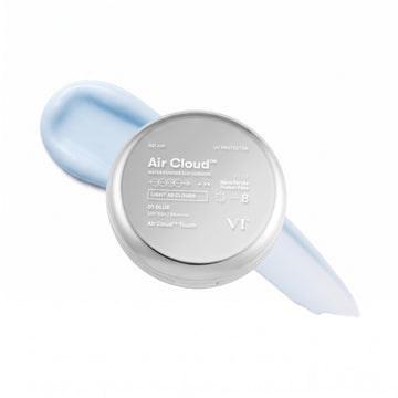 VT Air Cloud Water Powder Sun Cushion 01 Blue SPF 50+ PA++++ 12g