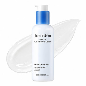 Torriden DIVE IN For Men Low Molecular Hyaluronic Acid Gel Lotion 200ml