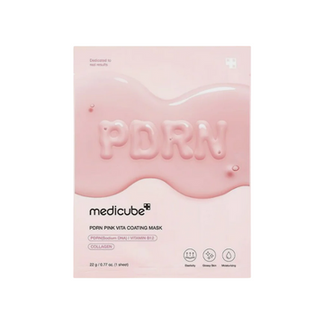 medicube PDRN Pink Vita Coating sheet mask 22g