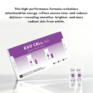 3 in 1 EXO Cell NAD+ Collagen Sanendi Face Care Essence GHKCU HA hydration Moisture Support Korean Skin Booster Serum