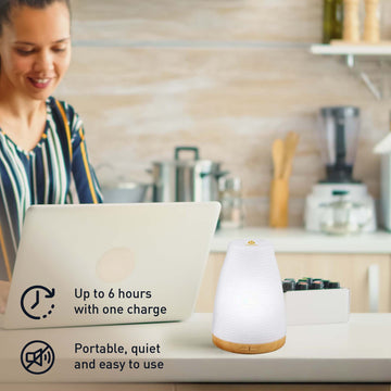 2-in-1 USB Essential oil Aroma Diffuser