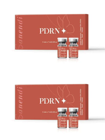 South Korea Sanendi Skin Care Vitamin C GSH Salmon DNA Skin Deep Moisturizing Repair Ampoule Face Essence Set 5x7ml Vials