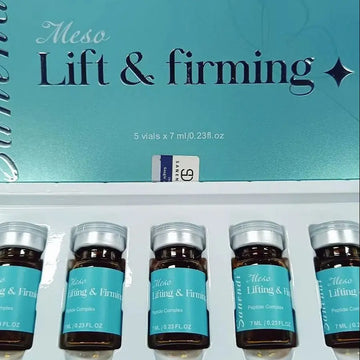 South Korea Sanendi Skin Care Vitamin C GSH Salmon DNA Skin Deep Moisturizing Repair Ampoule Face Essence Set 5x7ml Vials