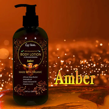 Amber Stone Natural Organic Body Lotion