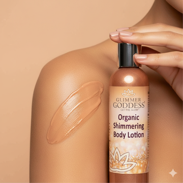 Organic Bronze Shimmer Body Lotion