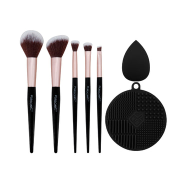 Complete Glam 7-Piece Makeup Brush Set