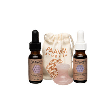 Radiant Skin Ritual | Ayurvedic Rose Quartz Facial Massage Kit