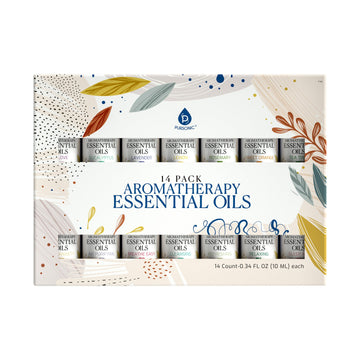 14-Pack Aromatherapy Essential Oil Gift Set