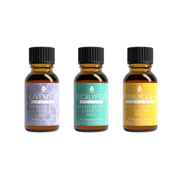 Aromatherapy Diffuser & Essential Oil Set-Ultrasonic Top 3 Oils