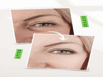 Organic Under Eye Youth Corrector and Neck Renewal Cream Duo