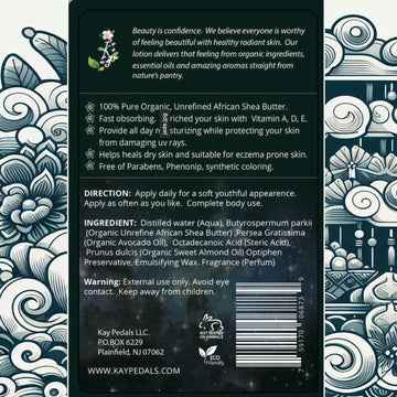 Jade Organic Body Lotion | Organic Body Cream | Shea Butter Lotion |  Almond Body Lotion | Fragrance Lotion