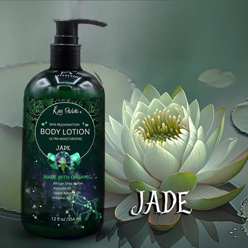 Jade Organic Body Lotion | Organic Body Cream | Shea Butter Lotion |  Almond Body Lotion | Fragrance Lotion