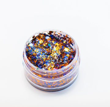 Brillantina facial para el espíritu escolar