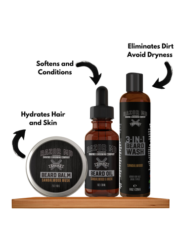 Beard Trio Gift Set (Full Size)