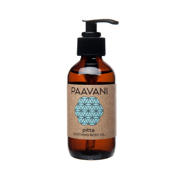 Pitta Body Oil | Cooling Ayurvedic Abhyanga Oil for Sensitive Skin